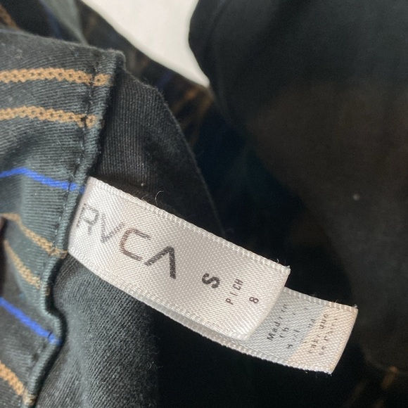 RVCA striped overalls - Picture 7 of 7